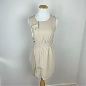 Moschino Vintage Cream Ruffle Dress Size S